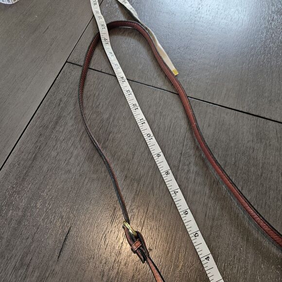 Etienne Aigner Woven Leather Bucket Crossbody Bag Brown Vintage 90s Boho Rare - Picture 8 of 10